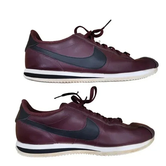 Nike | Shoes | Nike Cortez Basic Leather 8971960 Burgundy  display picture 1